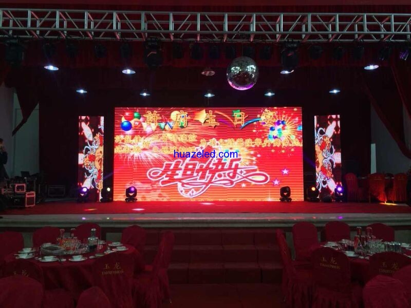 P5室內全彩LED顯示屏福建泉州晉江傳媒公司21平方米