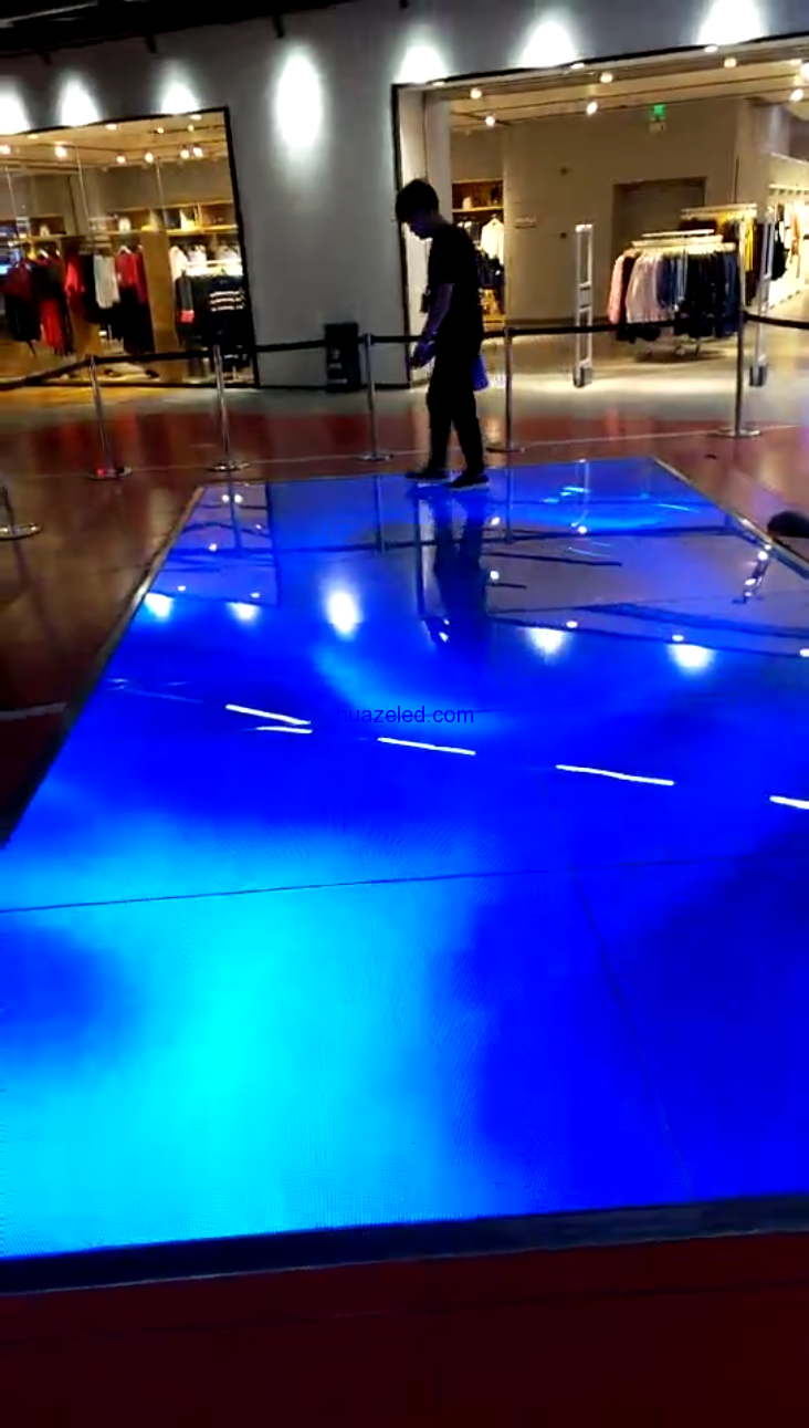互動感應LED地磚屏